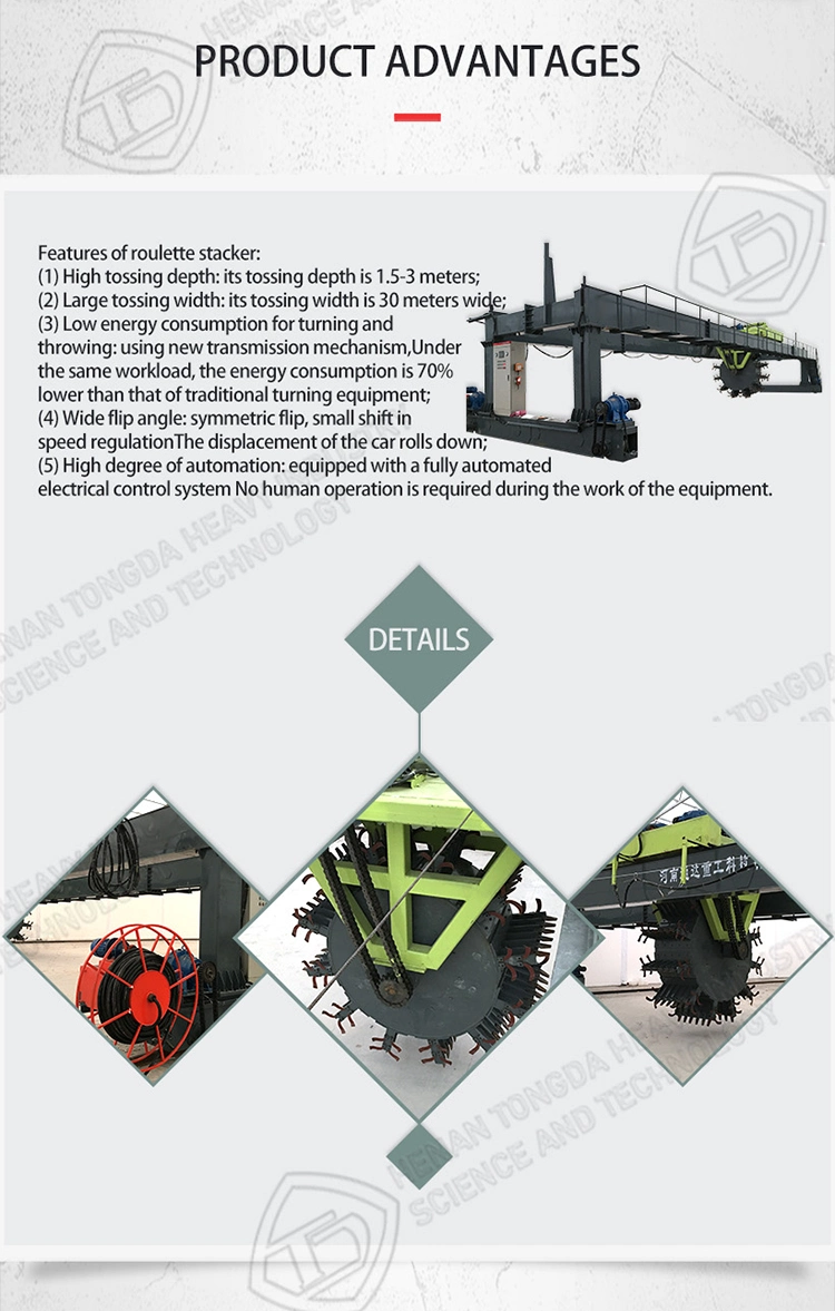 Efficient Transmission Industrial Chicken Waste Composting Machine to Make Compost