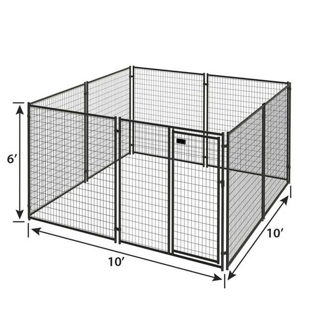 Heavy Duty Dog Cage Strong Lockable Access Dog Cage
