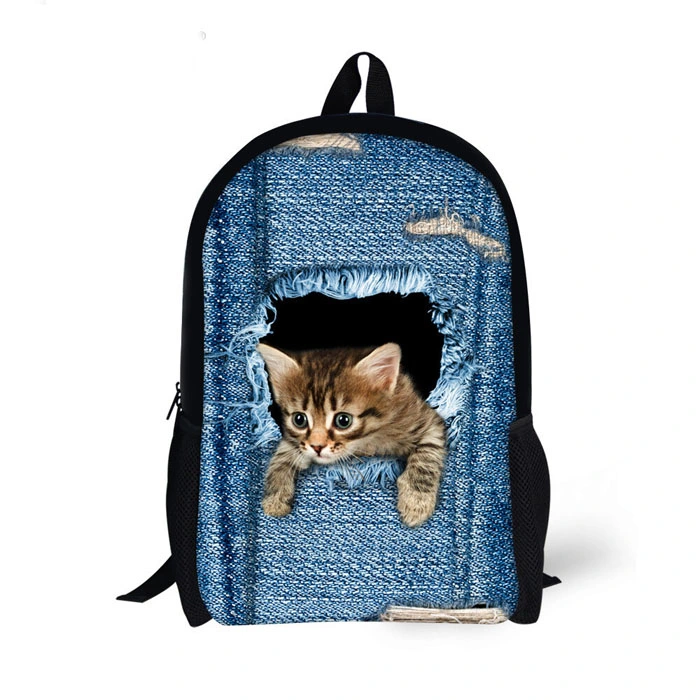 Amazon Hot Sells Cat Design Carry on Travel Children Bags Backpacks Carton