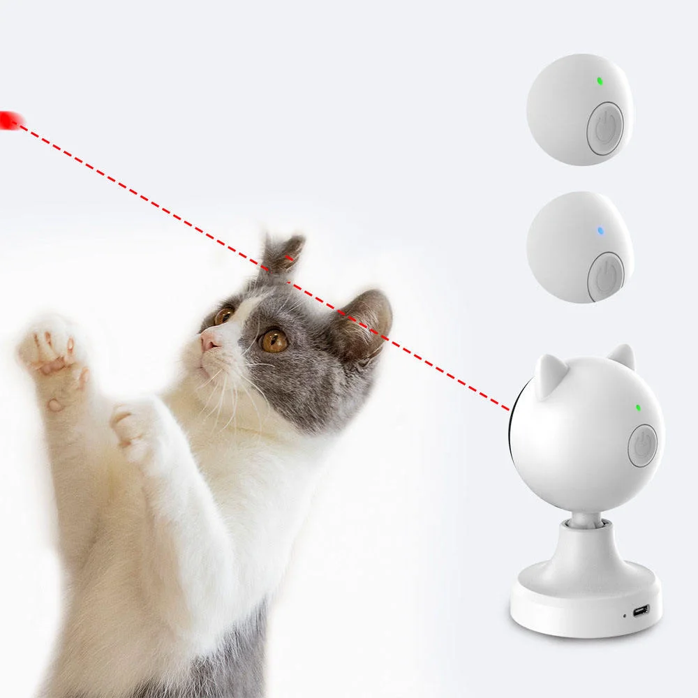 New Design USB Charging Electronic Automatic Light Ball Toy Pet Cat Laser Toy