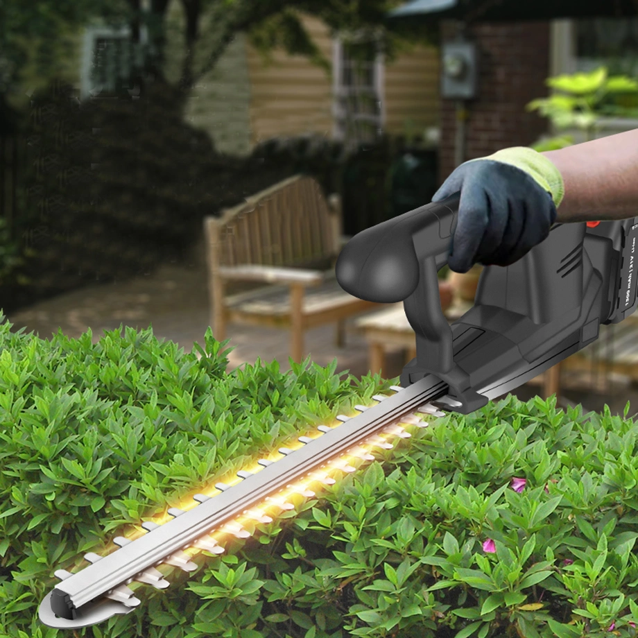 Dual Blade Electric Cordless Hedge Trimmer for a Perfectly Manicured Garden