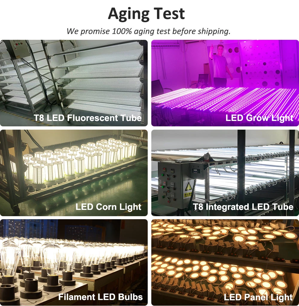T8 Linkable Grow Lamp 2FT 3FT 4FT 5FT 6FT High Power LED Grow Light for Plants Growing Factory