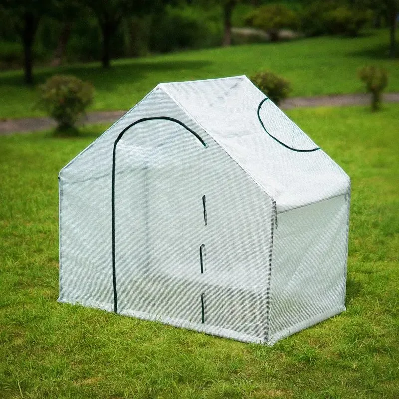 Waterproof Anti-Aging PVC Cover Garden Greenhouse with Irrigation for Rose, Flower, Tomato