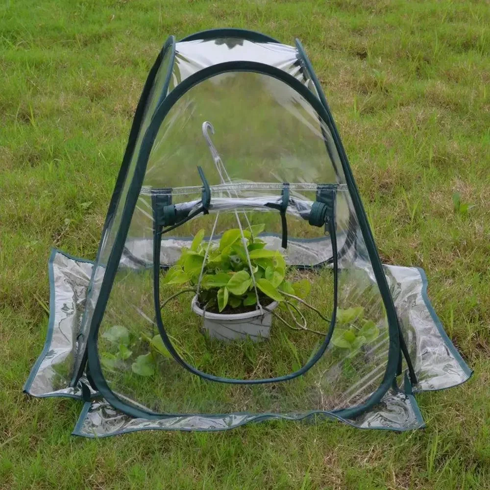 Waterproof Anti-Aging PVC Cover Garden Greenhouse with Irrigation for Rose, Flower, Tomato