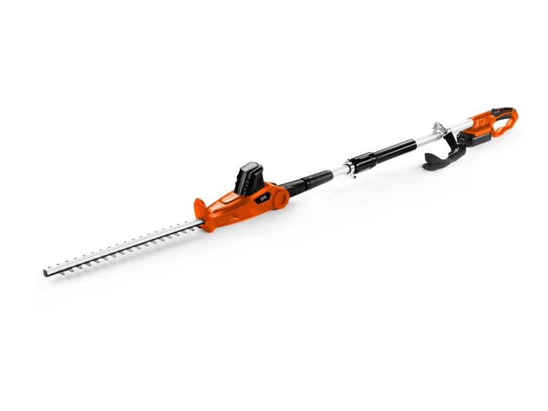 Lithium-Ion Green-Technology Battery Cordless/Electric Garden Pole/Telescopic Hedge Trimmer-Garden Power Tools