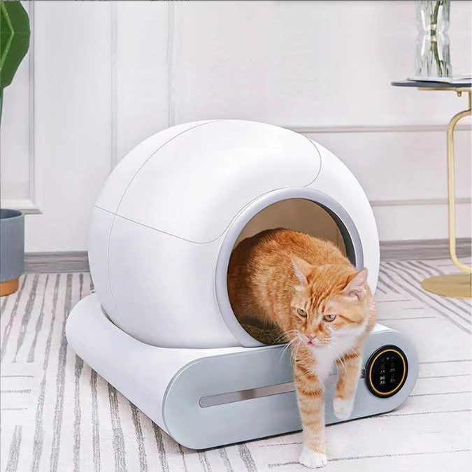 New Fully Automatic Intelligent Control System Electric Basin Automatic Cat Litter Box