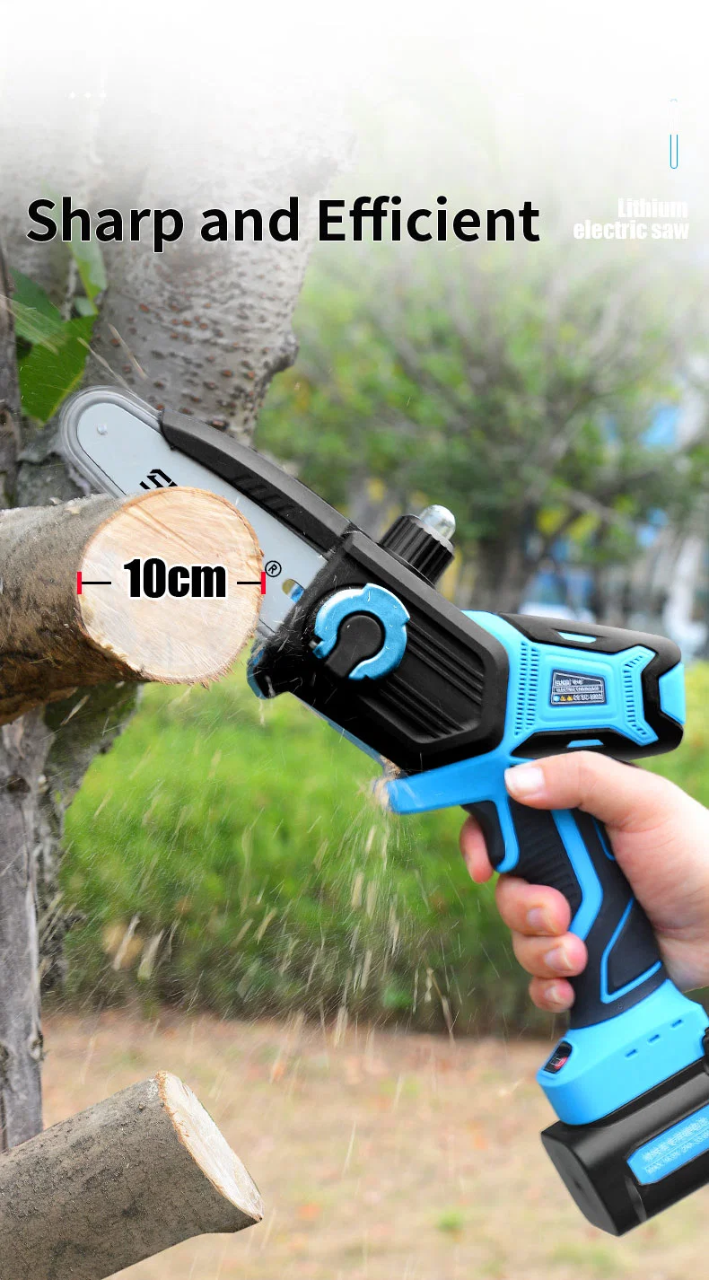 Chain Saws for Sale Cordless Branch Cutter Battery Powered Pruning Chain Saws