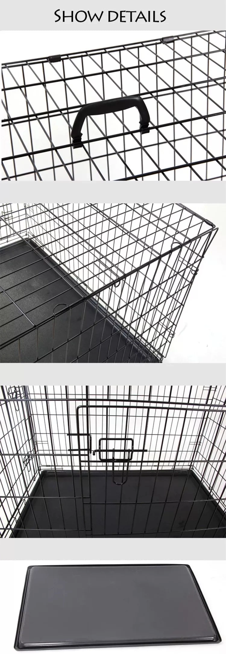 Pet Cage Collapsible Dog Cat Rabbit Puppy Folding Crate