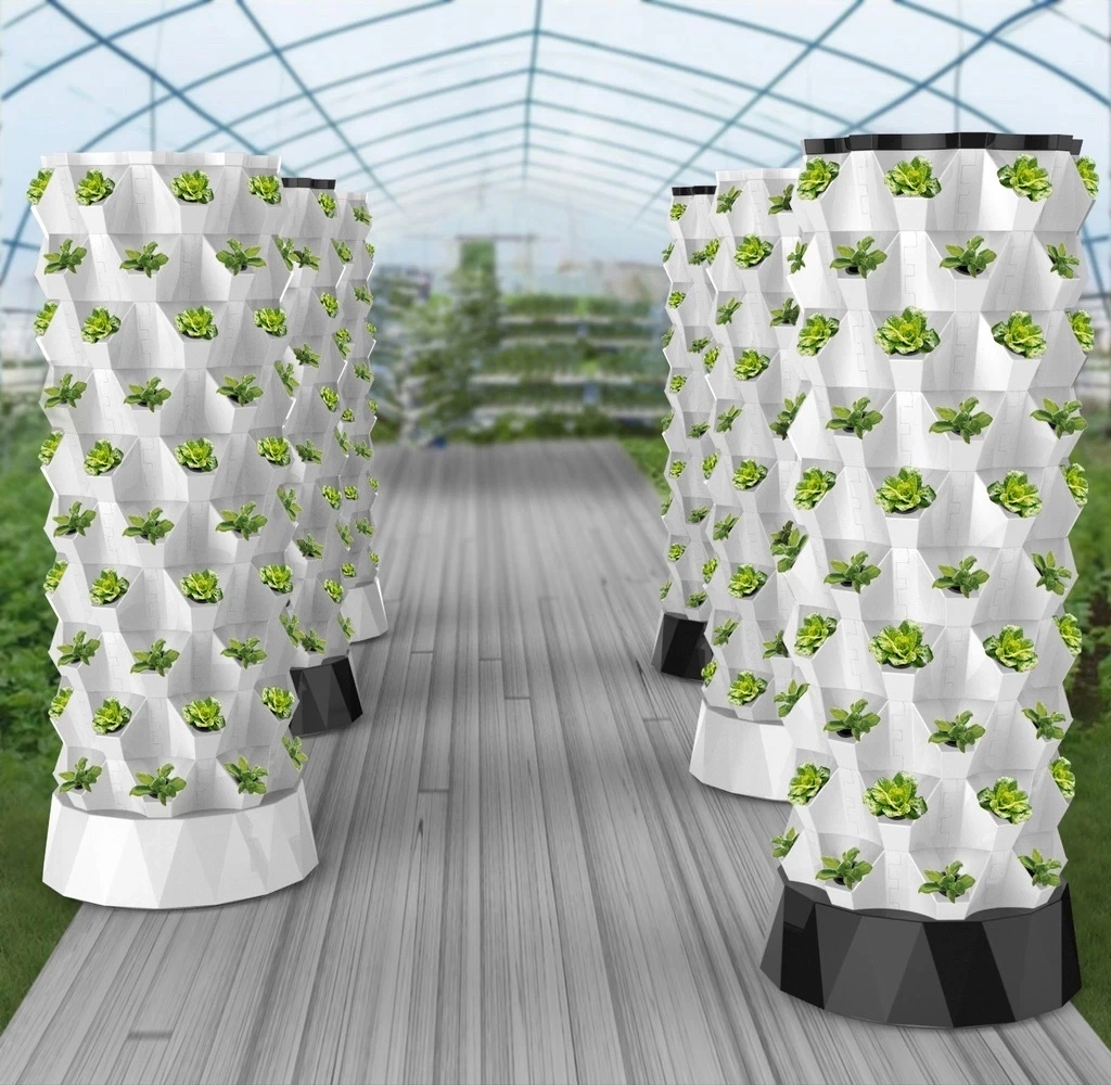 Agricultural Greenhouse Indoor Aeroponic Hydroponic System Pineapple Tower Garden Hydroponic