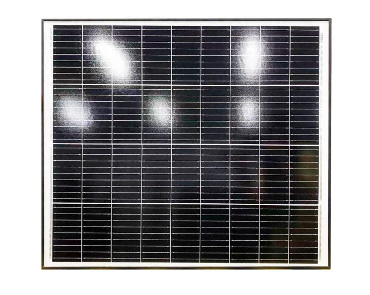 60W Solar Home Lighting System with Solar Panel and LED Lamps to Run DC Fan/TV Solar Lighting Kit Charged by Sunlight