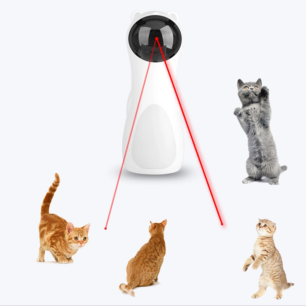 Automatic Cat Toys Interactive Pet LED Laser Funny Handheld Mode Electronic Smart Teaser Toys for All Cats Smart Training Tool