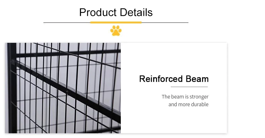 Mingwei Wholesale High Quality Multiple Sizes Kennel Cheap Metal Foldable Stainless Steel Pet Dog Cage