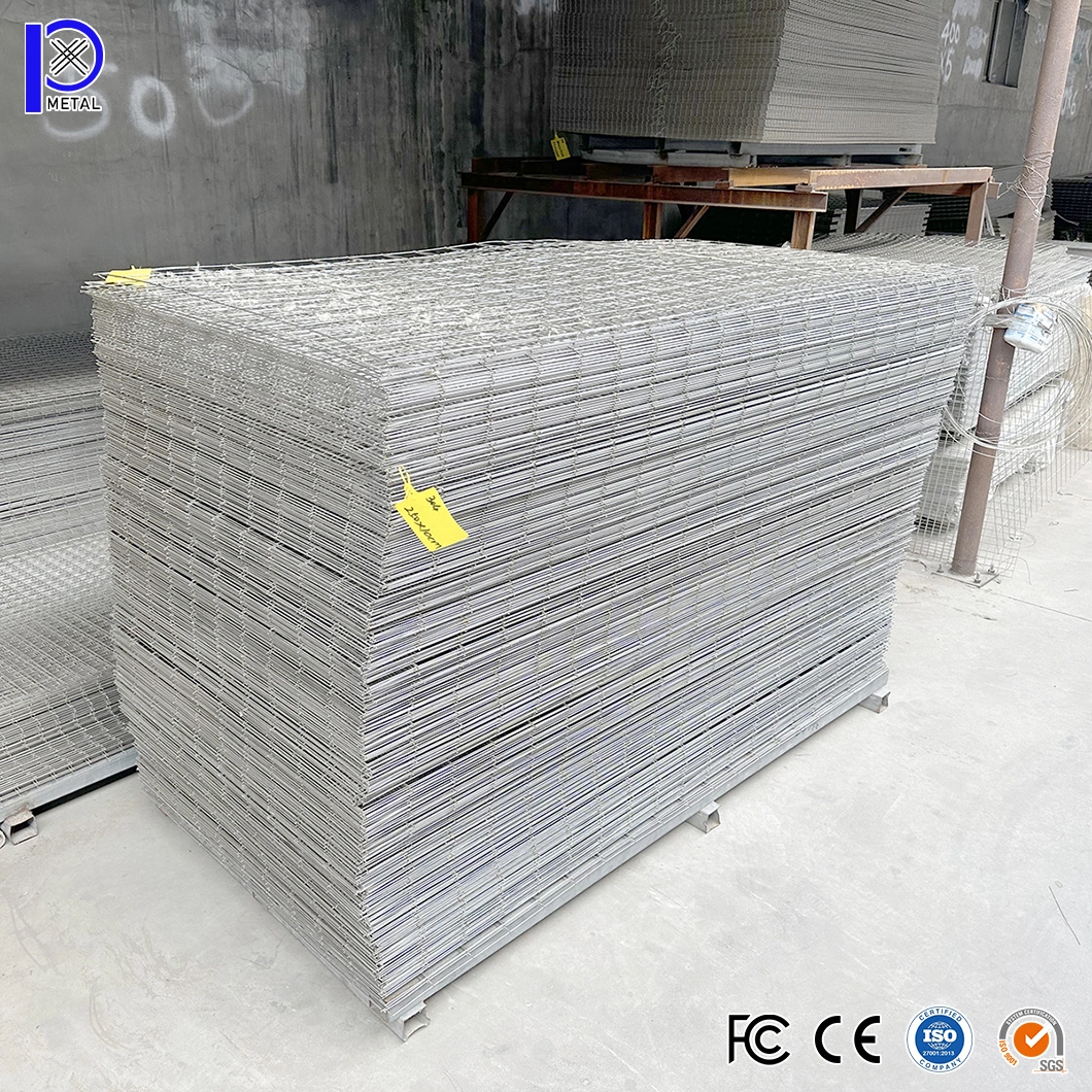 Pengxian 6 mm Diameter Farm Welded Wire Mesh Panel Fencing China Factory 6X6 Galvanized Welded Wire Mesh Dog Cage Used for 3D Mesh Fence