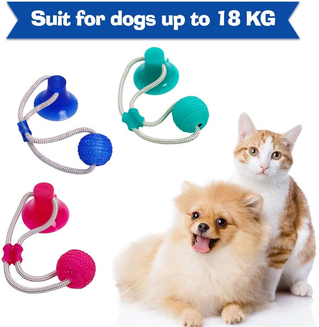 Heavy Duty Rubber Material Interactive Dog Toys Multiple Colours Available