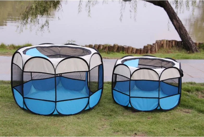Portable Foldable Pet Playpen Exercise Pen Kennel for Dogs and Cats
