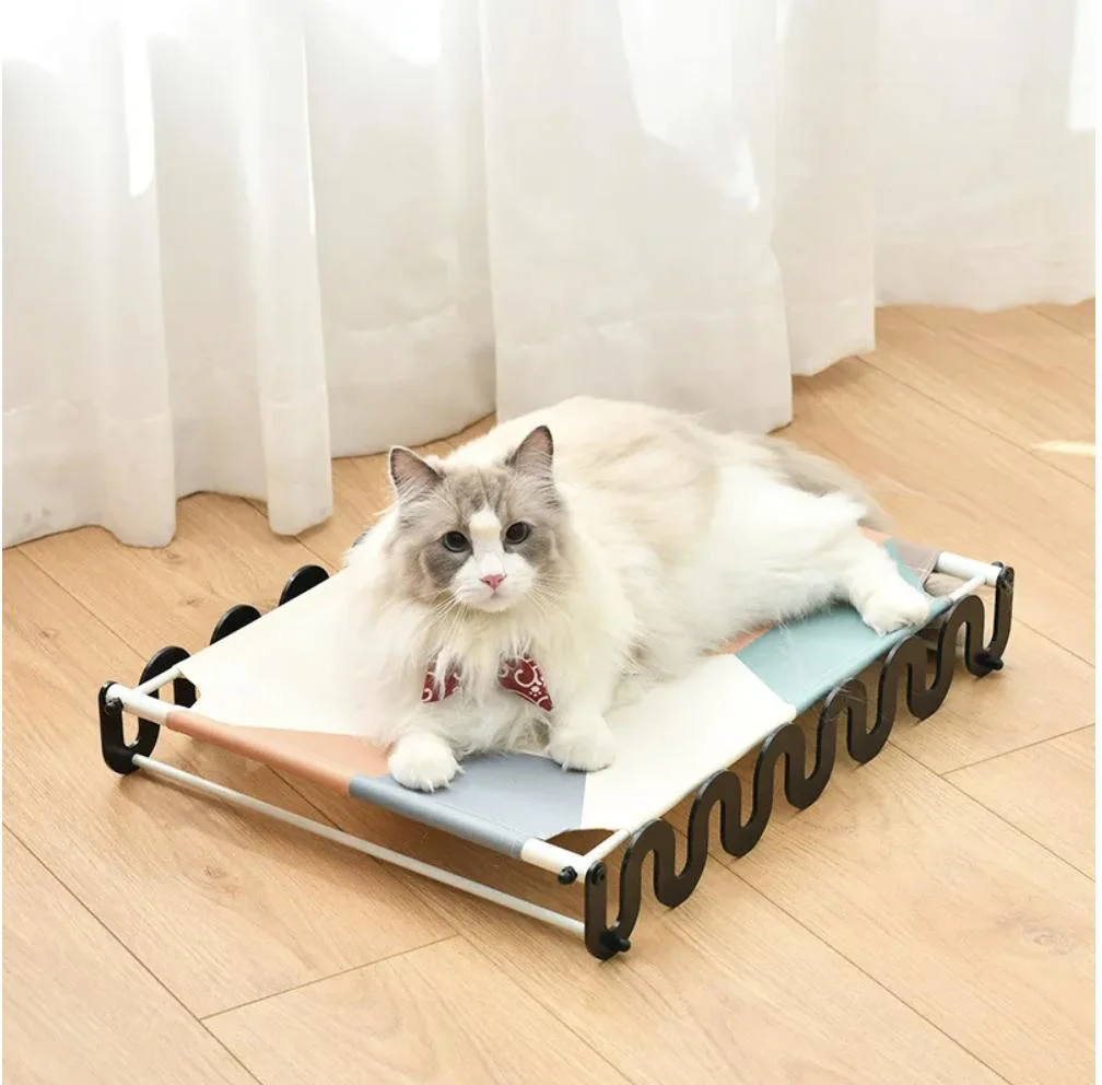 Portable Outdoor Travel Camping Bed Oxford Fabric Pet Cooling Elevated Dog Beds