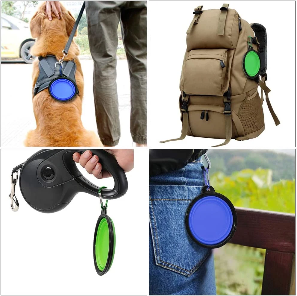 Portable Foldable Dog Bowl Food