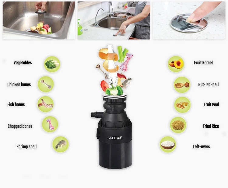 Restaurant Kitchen Sink Food Waste Composting Machine