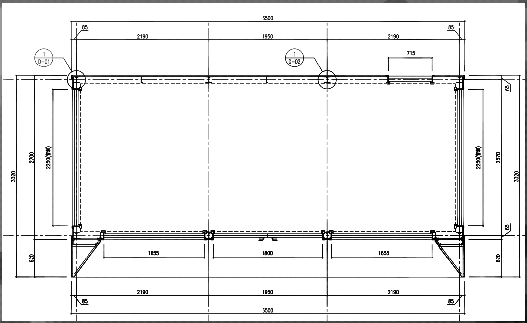 Popular Garden Design Aluminum Frame Home Modular Building