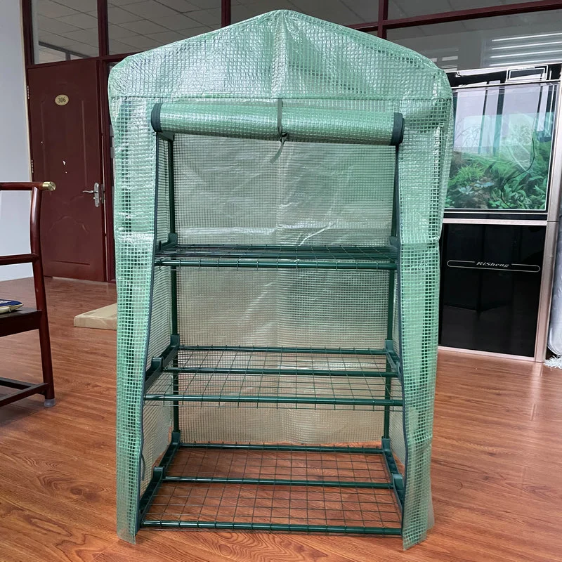 Pop-up Outdoor Walk-in Greenhouse Plastic Garden Mini Greenhouse