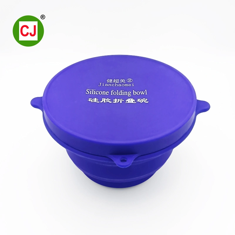 Wholesale Customized Food Grade Portable Silicone Dog Bow Silicone Collapsible Pet Bowl