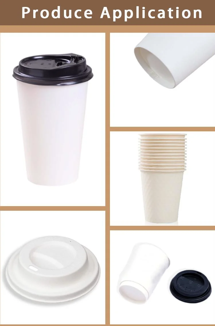 Compostable Compost Able Biodegradable Disposable Printed Bamboo Pulp Water Coffee Sugarcane Sugar Cane Bagasse Cold Drink Cup