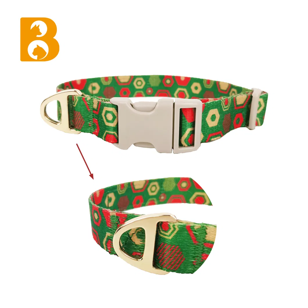 Bettering OEM Factory Ins Customized Colorful Printing No Pull Dog Harness with Collar