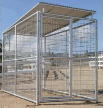 Portable Custom Heavy Duty Galvanized Steel Welded Wire XXL Dog Yard Cages and Kennels