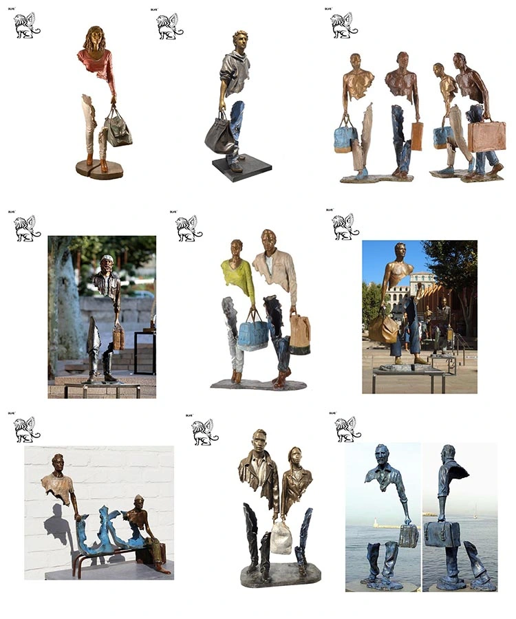 Factory Supply Outdoor Garden Decoration Bronze Bruno Catalano Sculpture Statue Bfsm-45