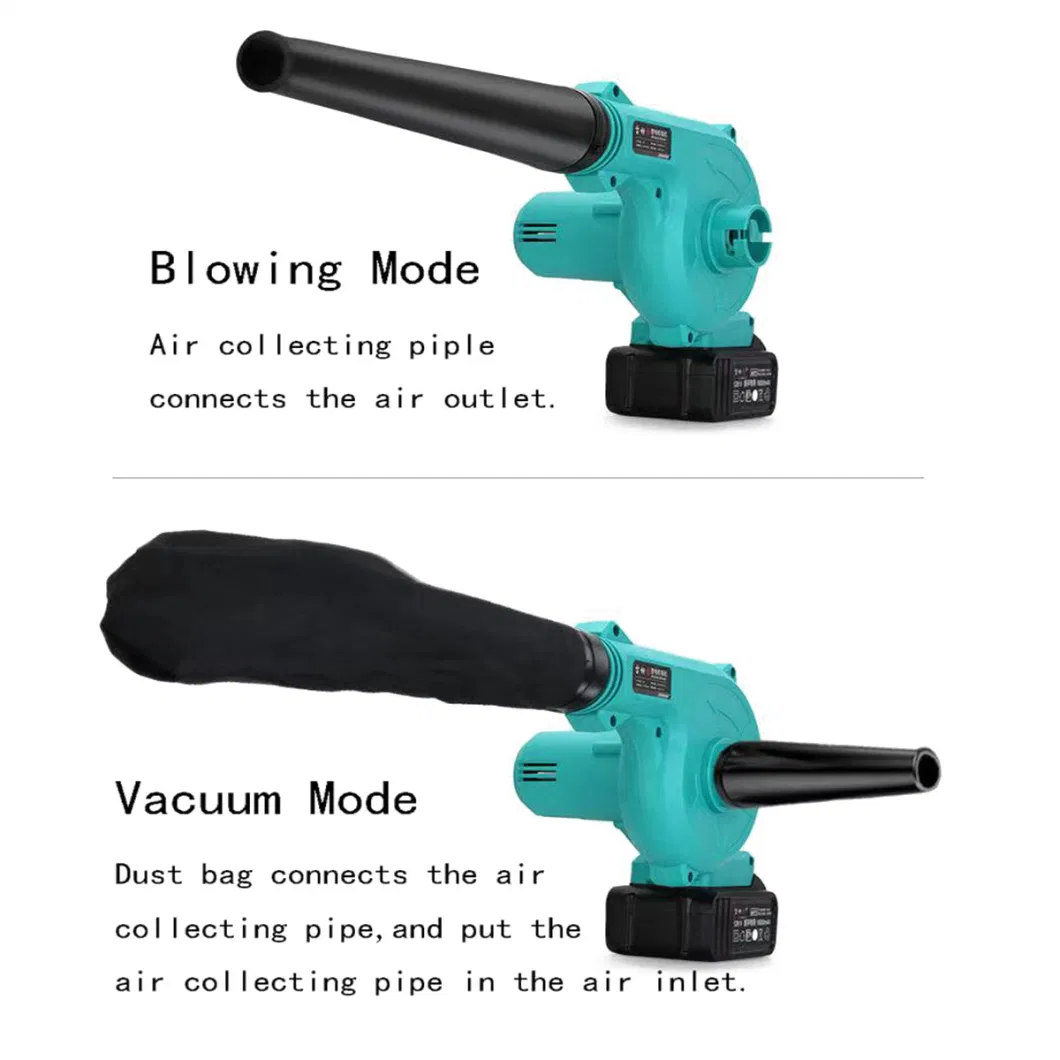 2000W Handheld Electric Powerful Garden Electric Leaf Blower Cordless Portable Garden Blow