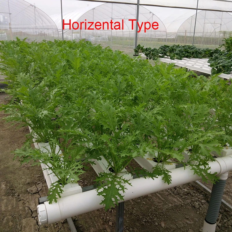 Agriculture Soilless Cultivation Planting Channel PVC Pipe Hydroponic Indoor Grow System Pipeline Nft Hydroponic System