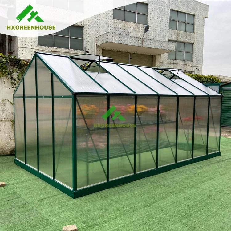 Portable Greenhouse with Solar LED Lights, Clear Ventilation Fan and Shelves