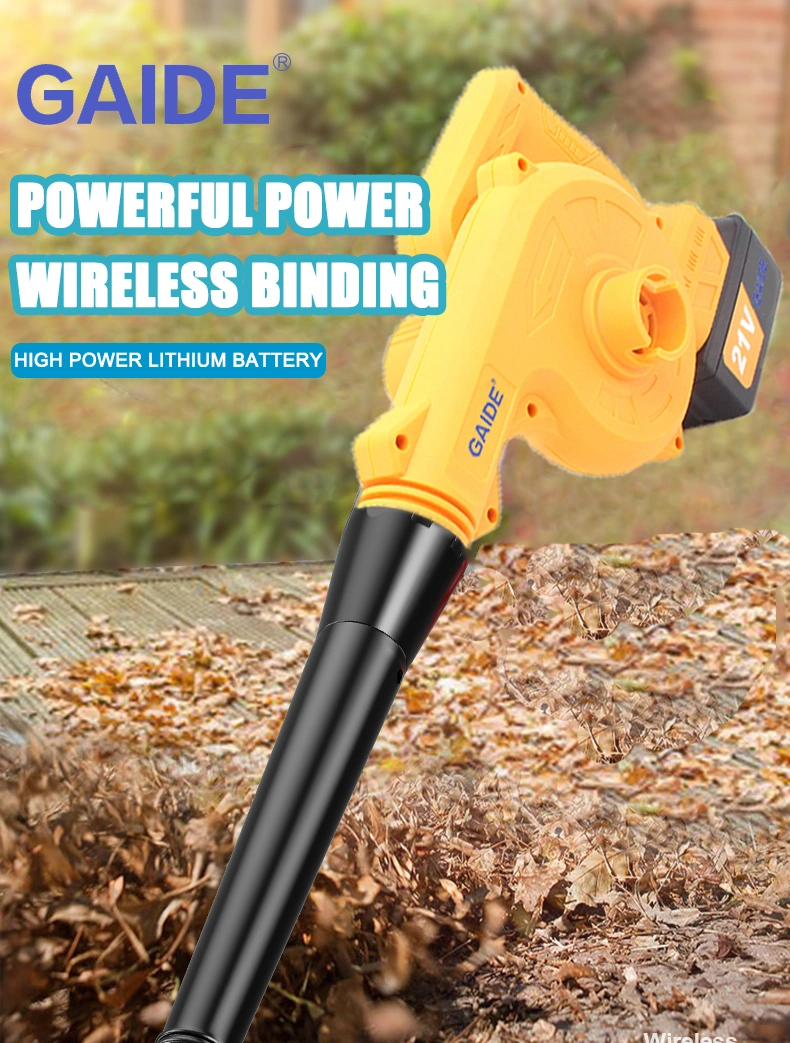 Machine Battery VAC Cordless Handled Garden Air Leaf Blower