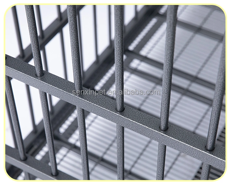 Customized Professional Walk-in Kennel System Large Dog Cage Stainless Steel Dog Kennels