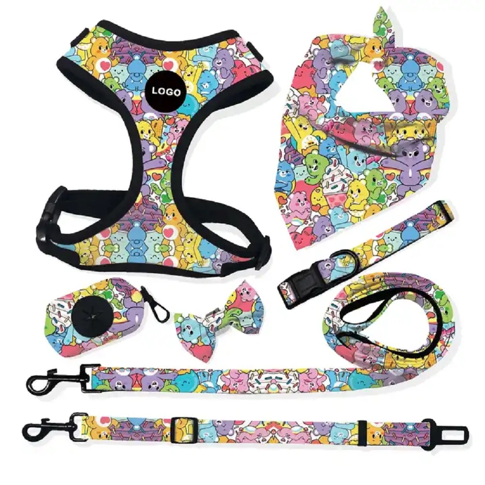 Hot Selling Customize with Collar Leash Adjustable Dog Harness/Pet Toy