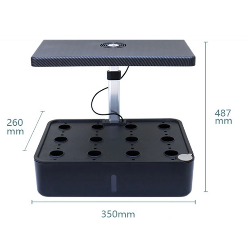 Indoor Plastic Smart Garden Mini Hydroponics Systems with LED