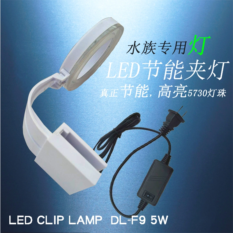 LED Clamp Light 5W for Water Plants and Marine Fishes