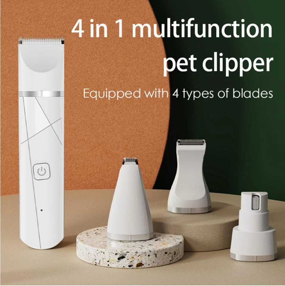 Pet Products Pet Grooming Kit Dog Hair Clipper Rechargeable Pet Nail Grinder