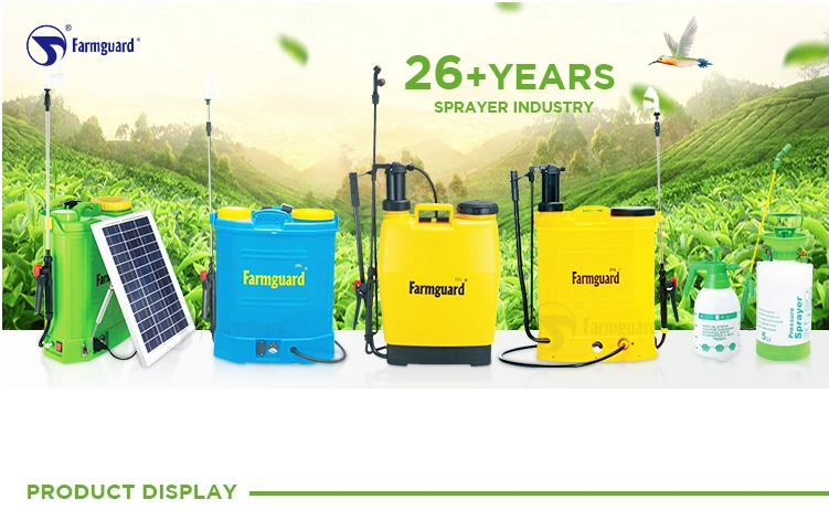 Taizhou Guangfeng 16L/20L Agricultural Knapsack Battery Electric Type Pump Solar 2 In1 Power Chemical Spraying Sprayer