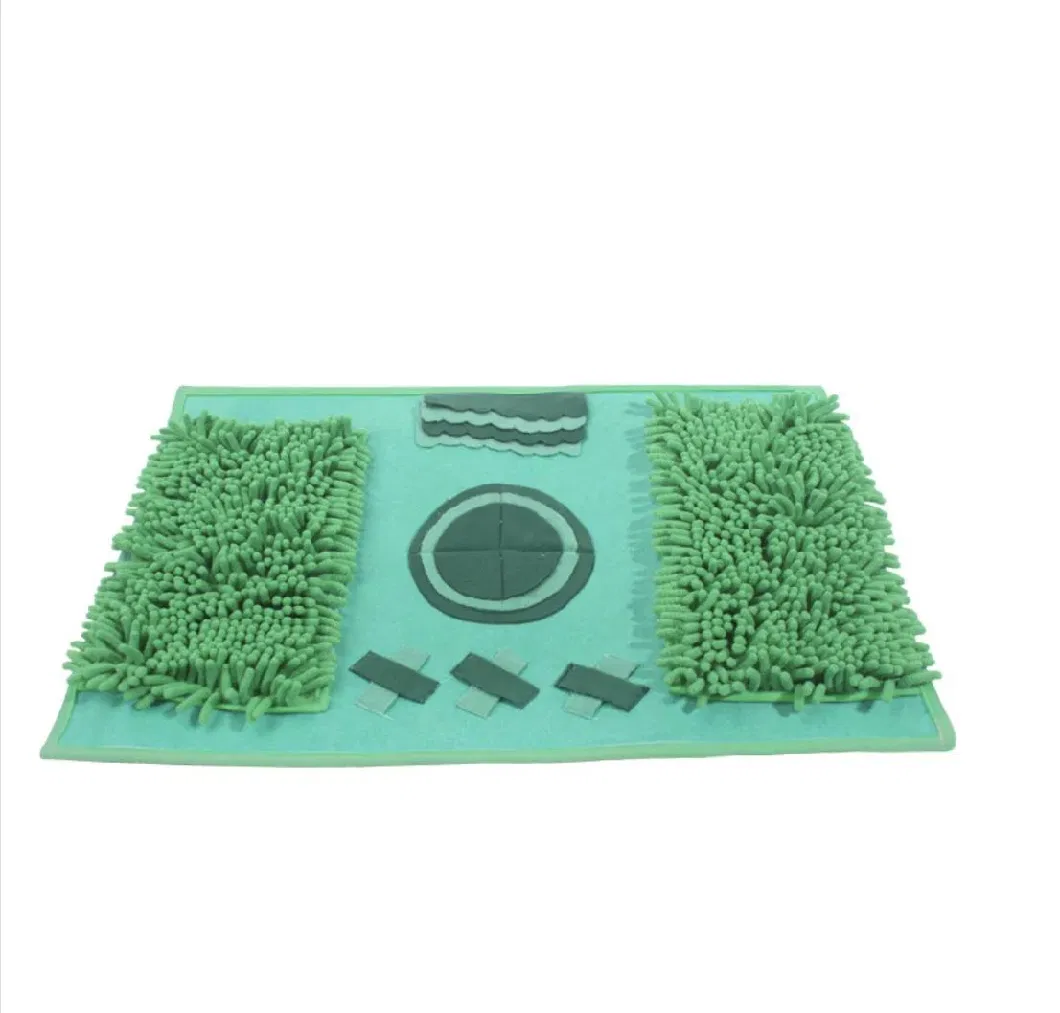 High Quality Pet Dog Iq Training Snuffle Mat Toy Washable Interactive Dog Slow Feeder Mat