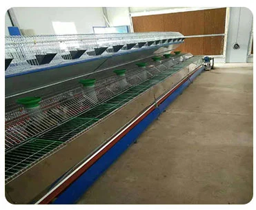High Quality Outdoor Commercial Large Stacked Metal Rabbit Breeding Cage