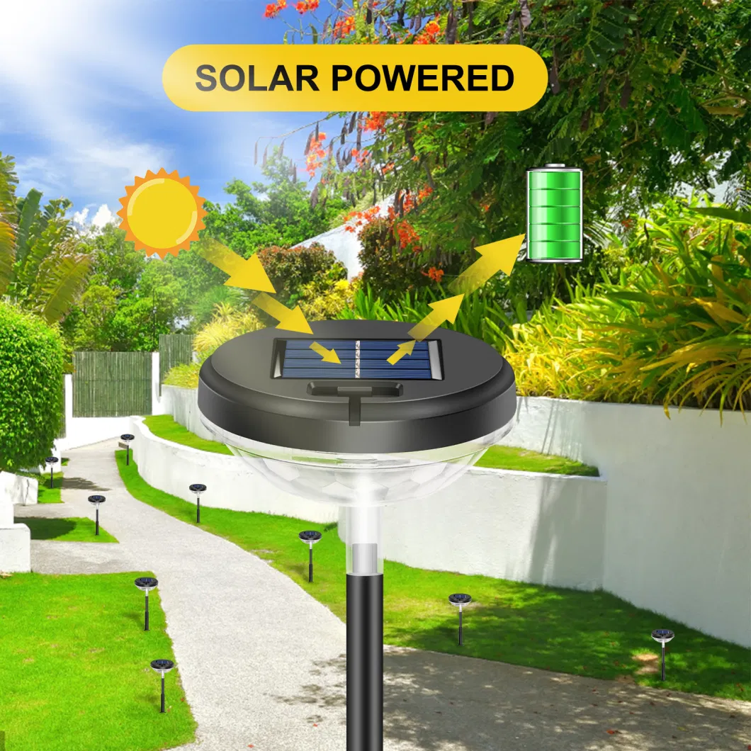 LED Solar Garden Light IP67 Outdoor Super Bright Walkway Yard Backyard Lawn Lamp Landscape Decorative