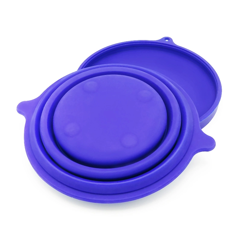 Wholesale Customized Food Grade Portable Silicone Dog Bow Silicone Collapsible Pet Bowl