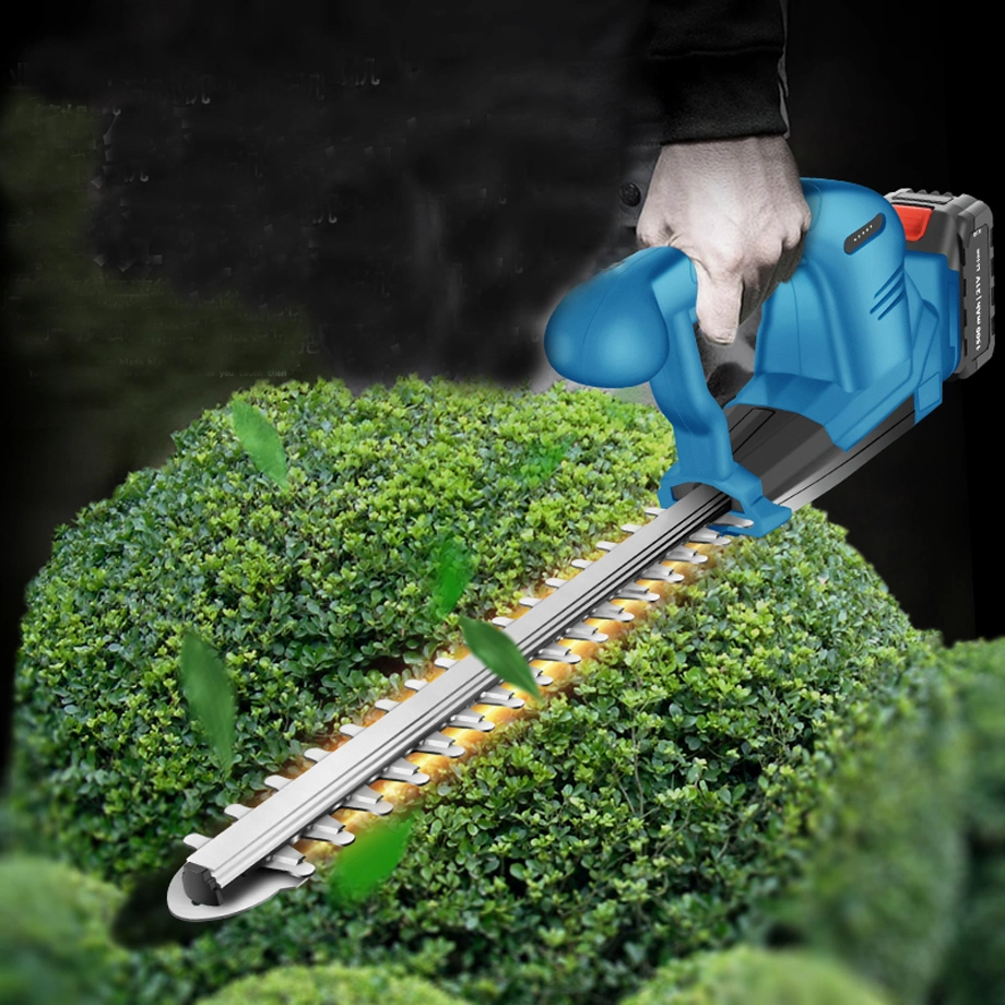 Dual Blade Electric Cordless Hedge Trimmer for a Perfectly Manicured Garden