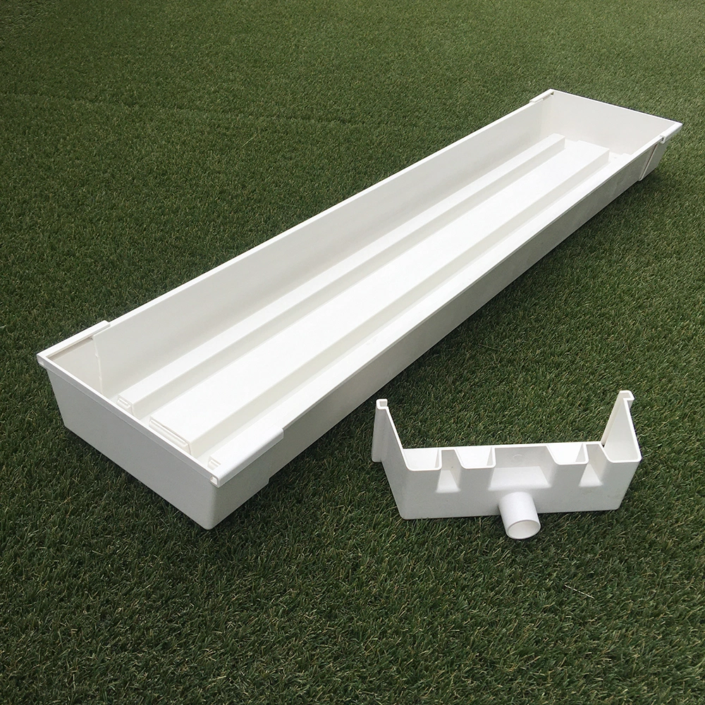 Hydroponic Strawberry Gutter PVC Gutter System for Greenhouse Strawberry Growing