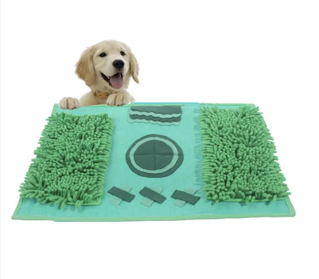 High Quality Pet Dog Iq Training Snuffle Mat Toy Washable Interactive Dog Slow Feeder Mat