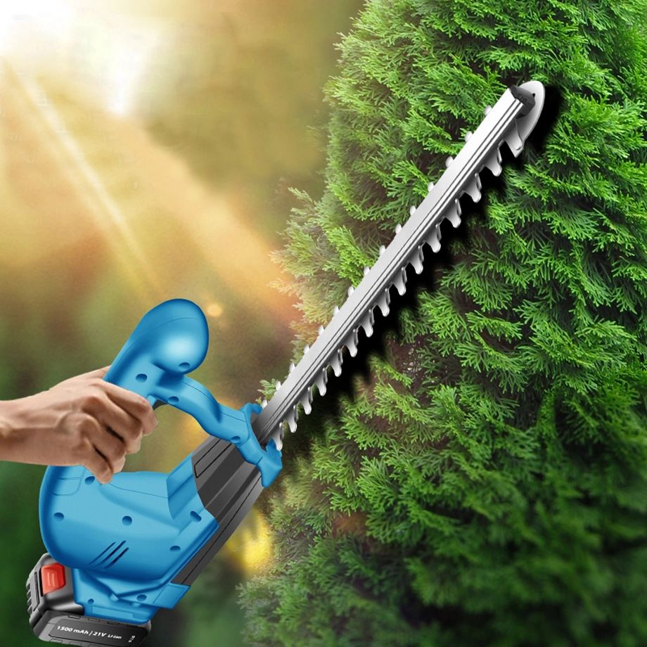 Dual Blade Electric Cordless Hedge Trimmer for a Perfectly Manicured Garden