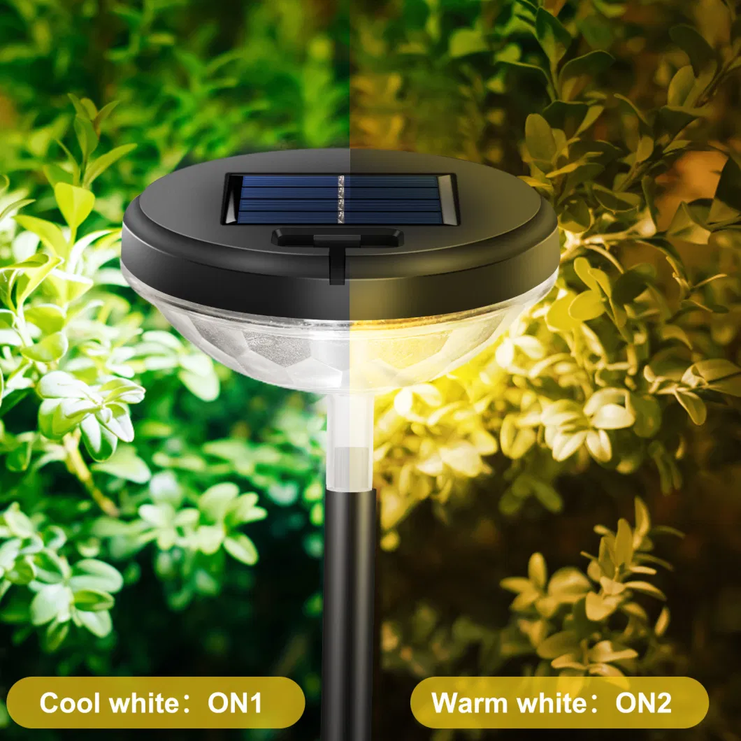 LED Solar Garden Light IP67 Outdoor Super Bright Walkway Yard Backyard Lawn Lamp Landscape Decorative