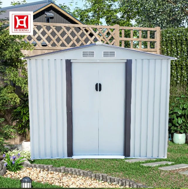 Huiding 8X10 4mm Polycarbonate Outdoor Backyard Greenhouse