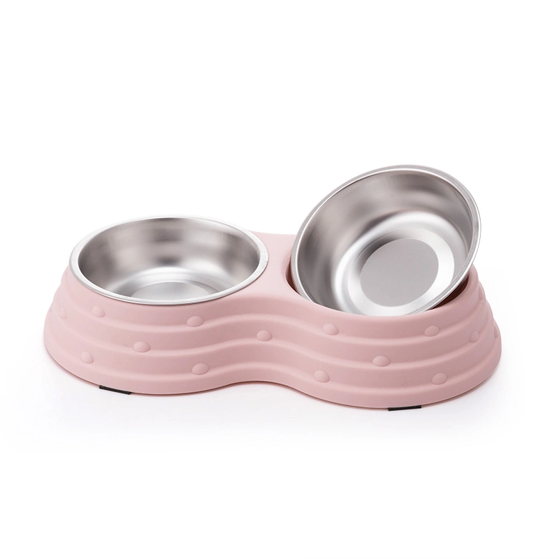 Tc3025 Cat Dog Stainless Steel Pet Feeding Food Water Bowl